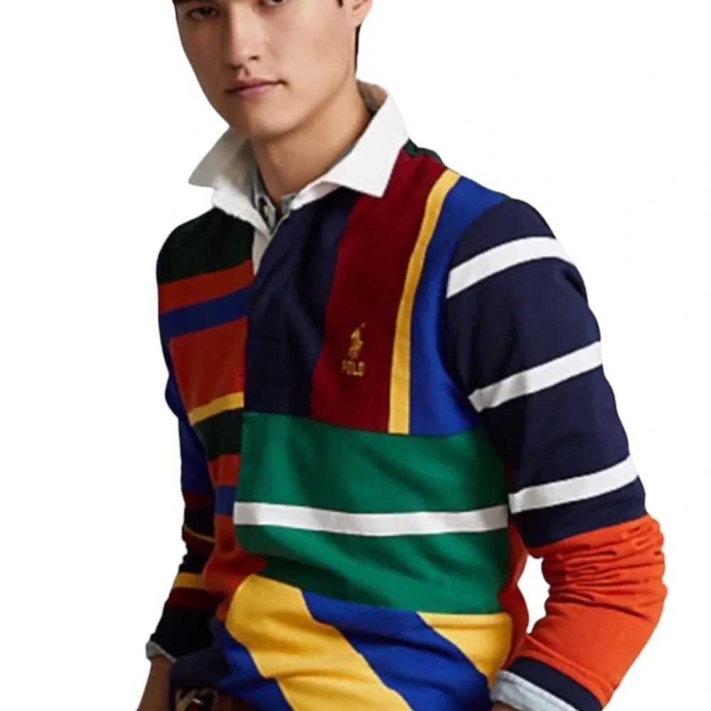 Polo Ralph Lauren Classic Fit
Patchwork Rugby Shirt Men’s Large NWT - Picture 4 of 11